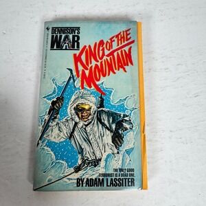King of the Mountain Adam Lassiter 1985 1st Printing Dennison's War Bantam